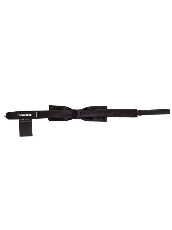 Bow Tie Silk Black Ties &