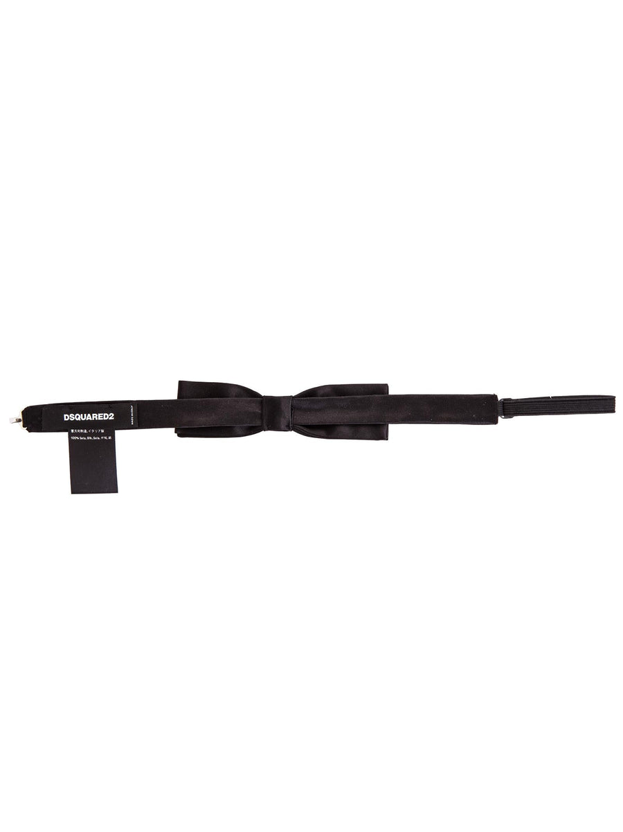 Bow Tie Silk Black Ties &