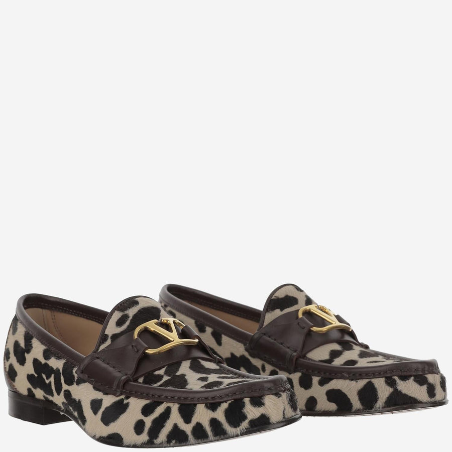 Loafers Shaved Calfskin Multicolour