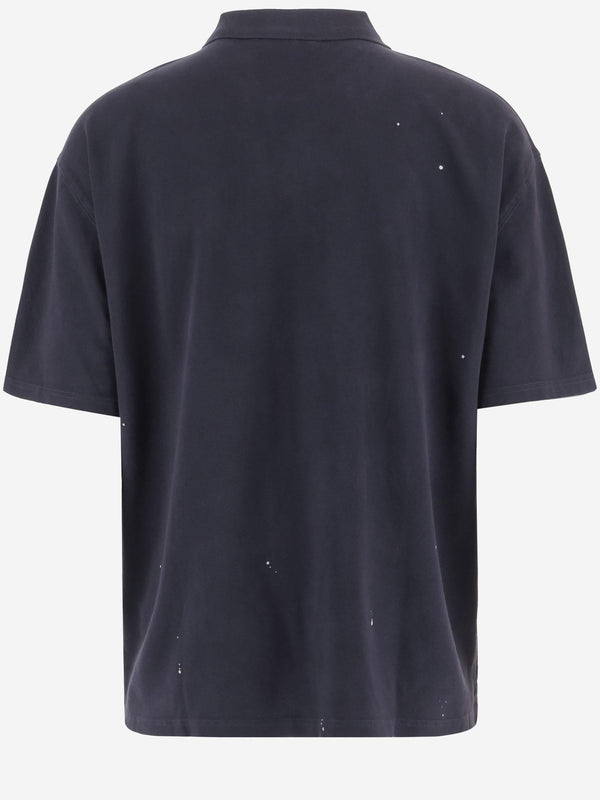 Polo Shirt Cotton Dark Navy