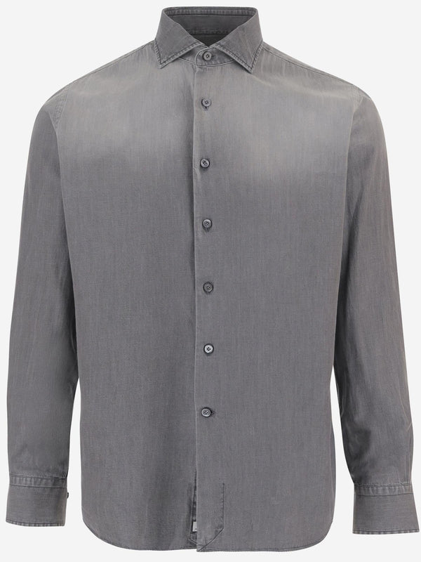 Cotton Shirt Grey