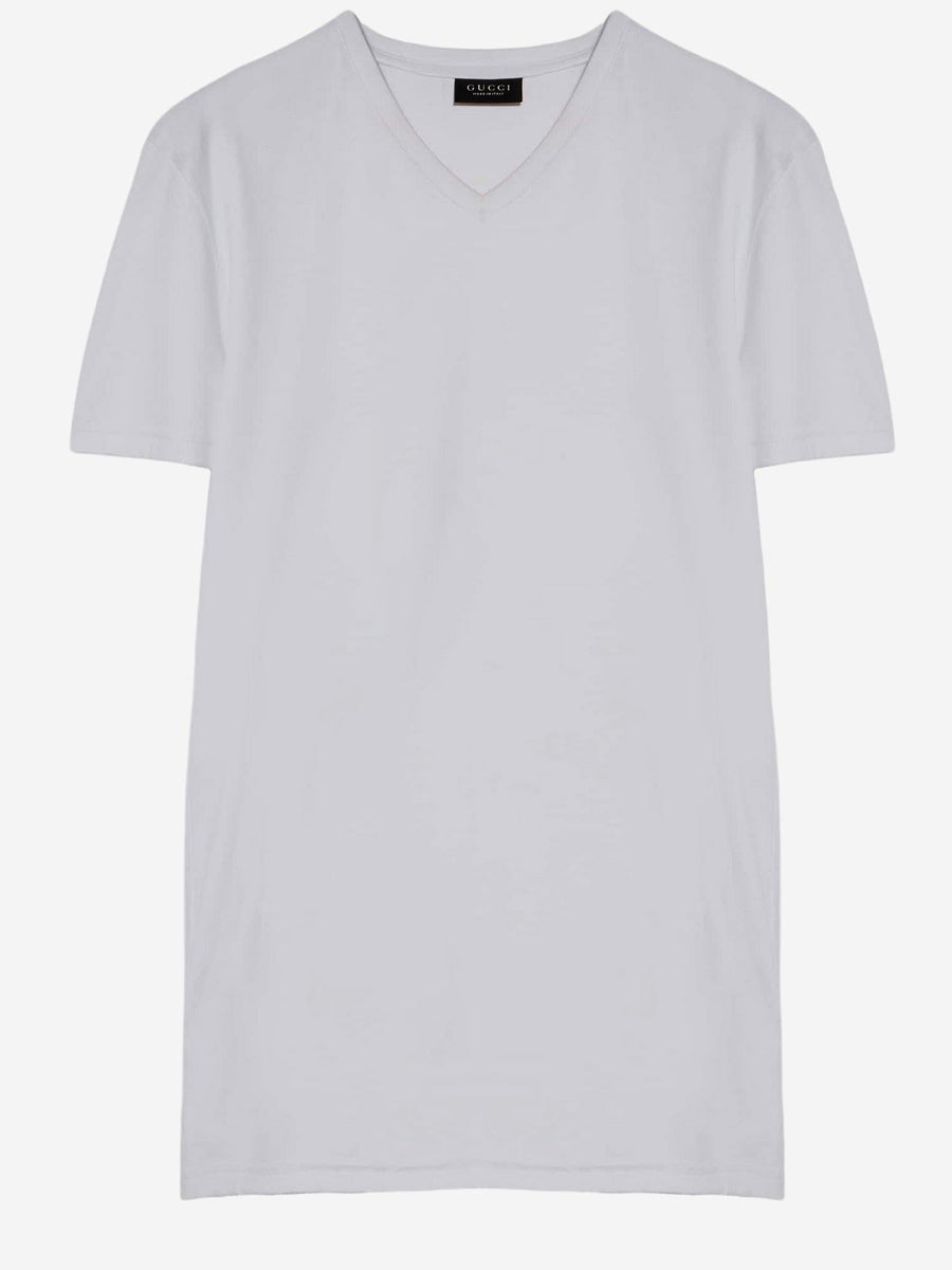 T-Shirt Rayon Jersey White Modal T-shirts