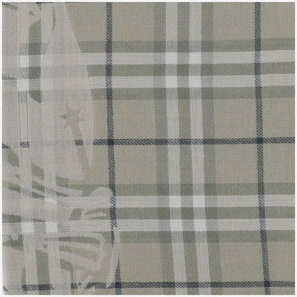 Wool Check Scarf