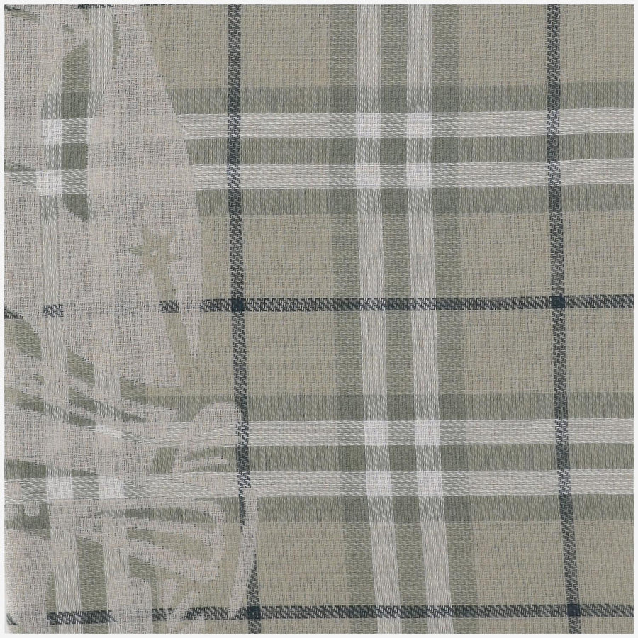 Wool Check Scarf