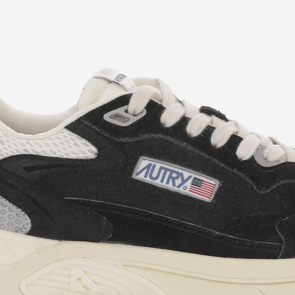 Sneakers Hyperway Black Leather Trainers