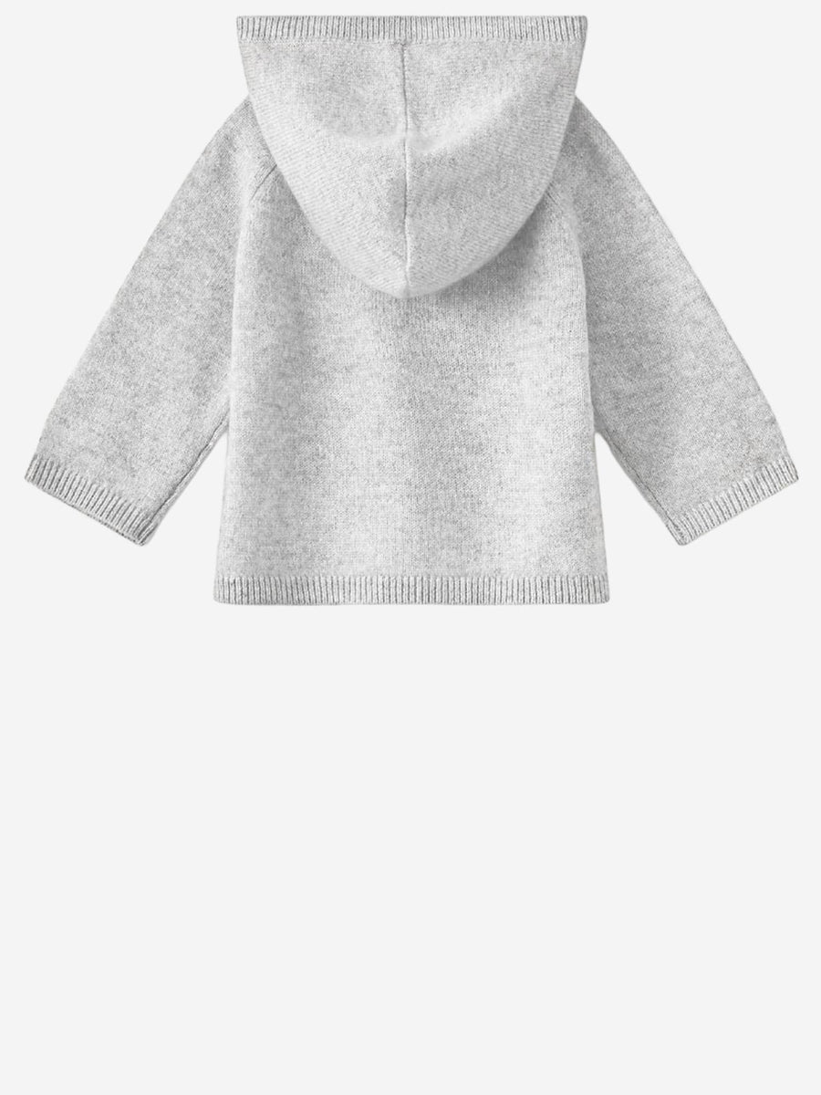 Hooded Sweatshirt Gray Cashmere Hoods & Sweatshirts