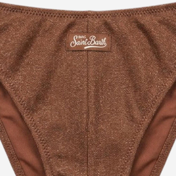 Bikini Brief Marielle Brown Polyamide Swimwear
