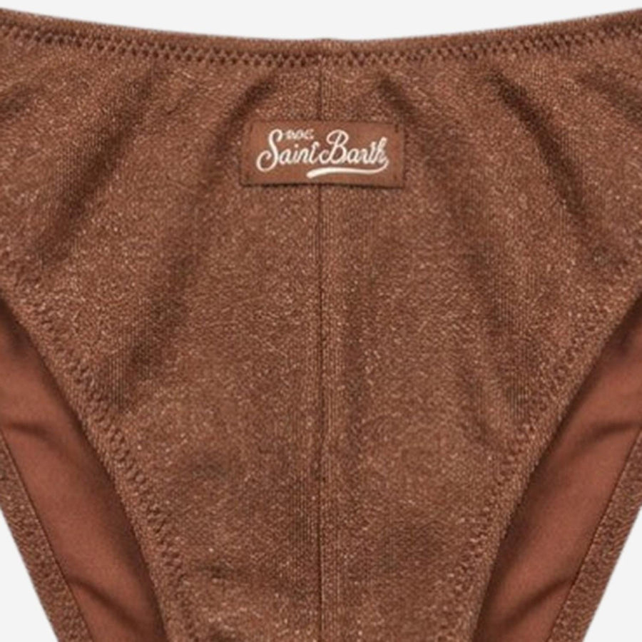 Bikini Brief Marielle Brown Polyamide Swimwear