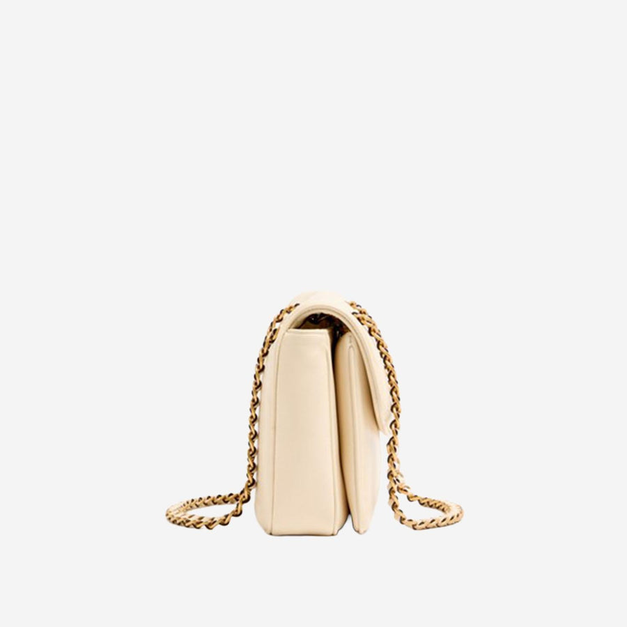 Shoulder Bag Djuna Nappa Leather Ivory