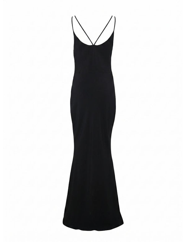 Dress Black Silk
