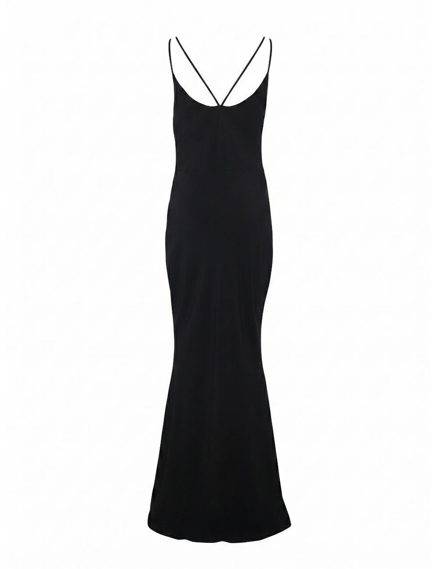 Dress Black Silk