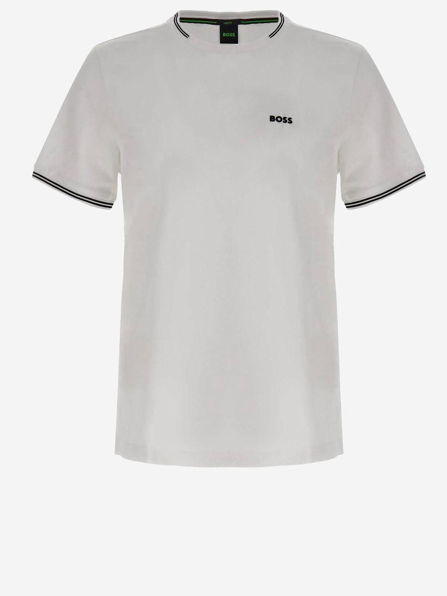 T-Shirt Stretch Cotton White T-shirts
