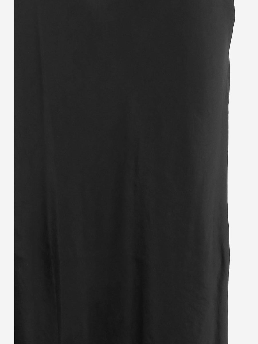 Skirt Long Acetate Black Naia Renew