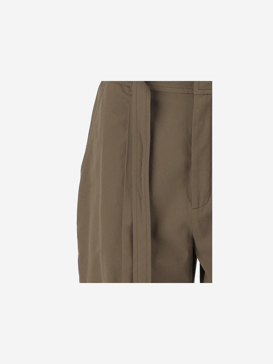Cotton Trousers Khaki
