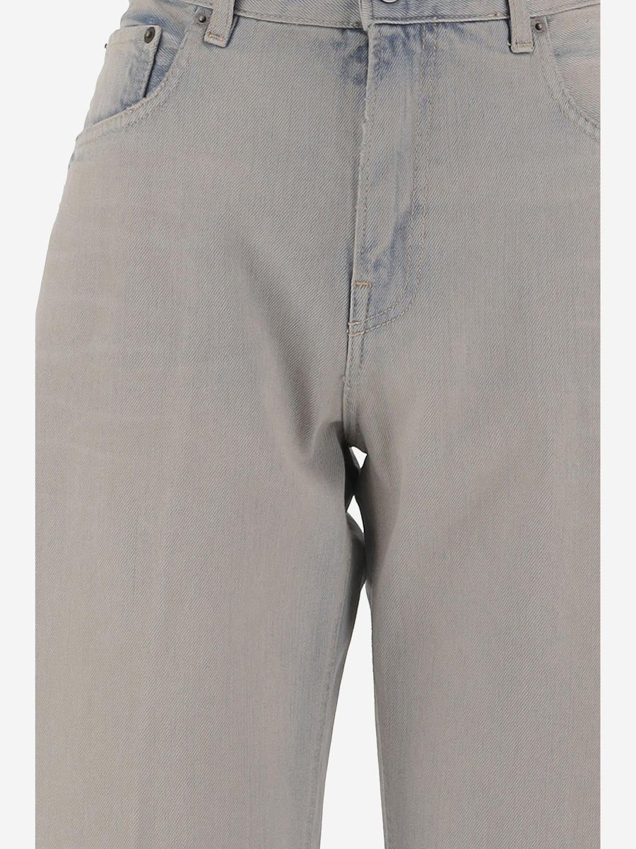 Cotton Jeans Light Grey Organic