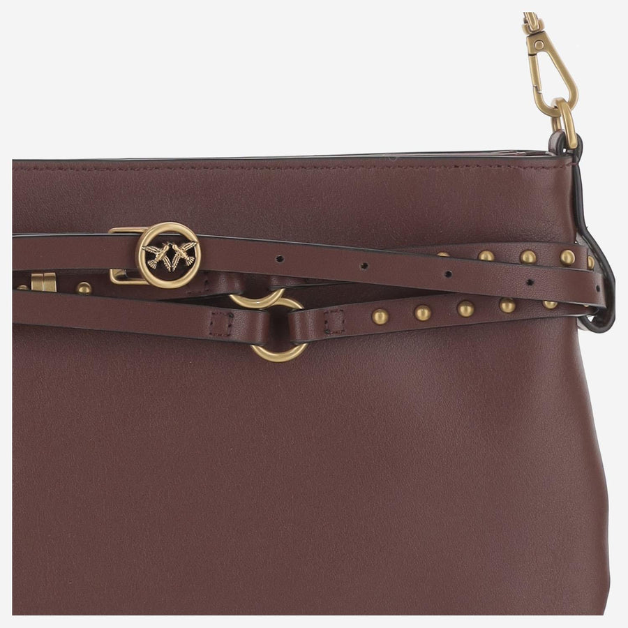 Shoulder Bag Brown Leather