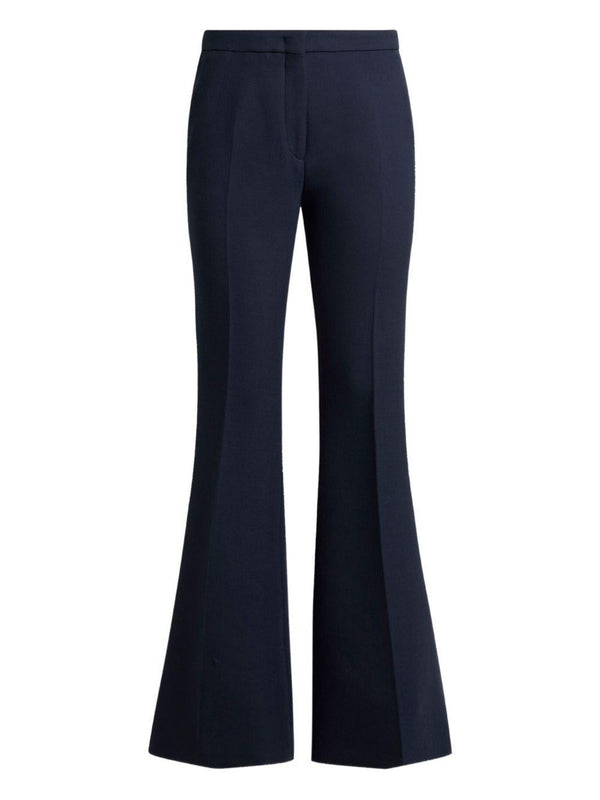 Trousers Blue Polyester