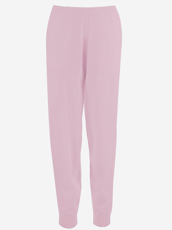 Wool And Cashmere Trousers Pink Virgin
