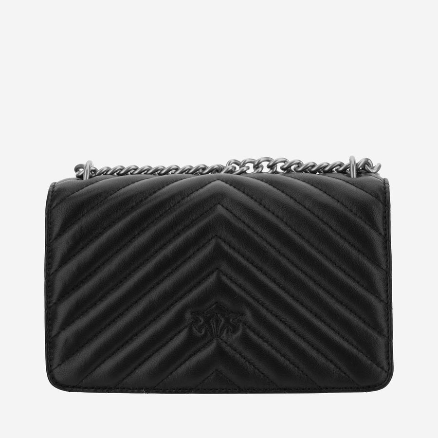 Mini Shoulder Bag Love One Black Leather
