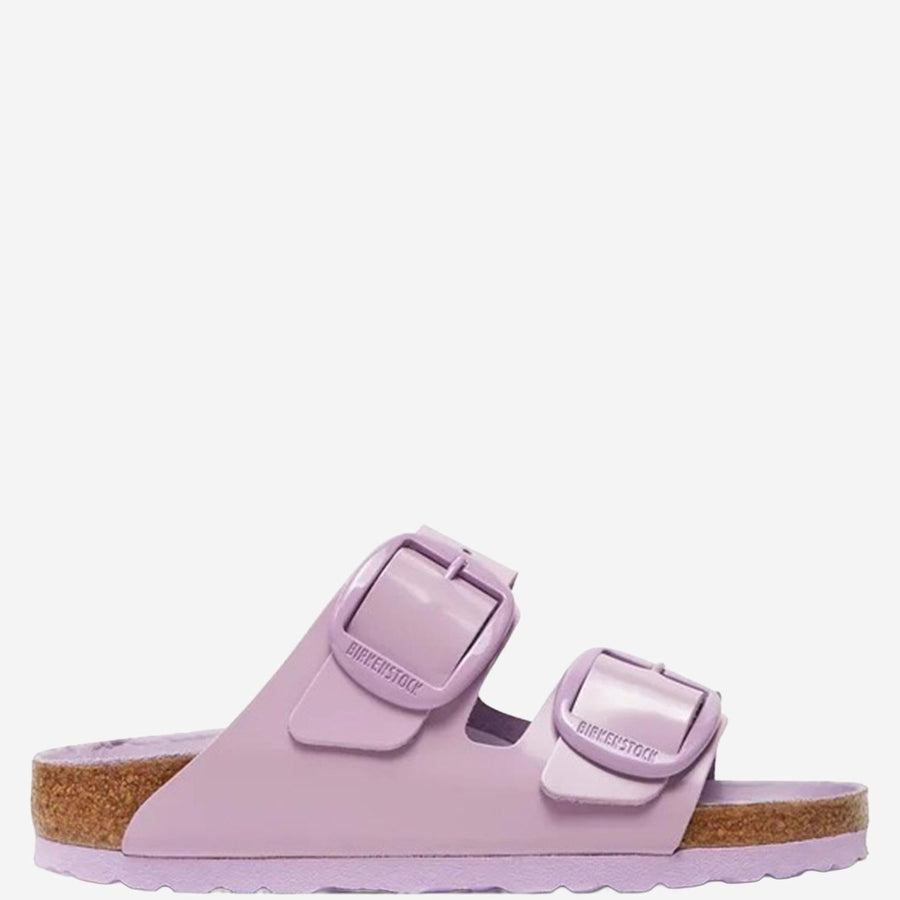 Sandals Arizona Big Buckle Crocus Leather Slippers