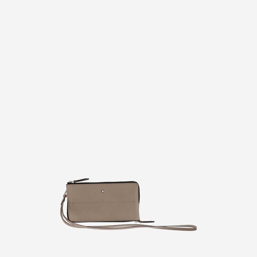 Double Smartphone Case Beige Leather Accessory