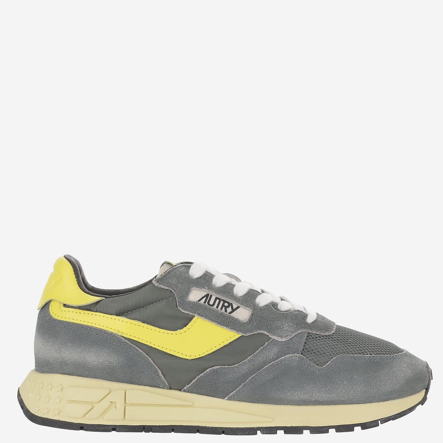 Sneakers Reelwind Low Dark Green Leather Trainers