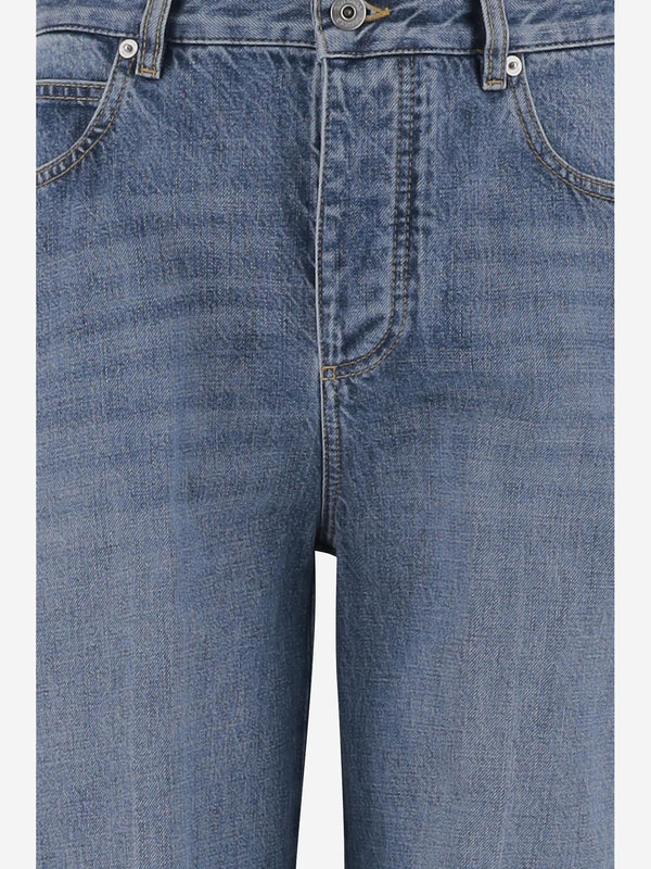 Cotton Denim Jeans Trousers