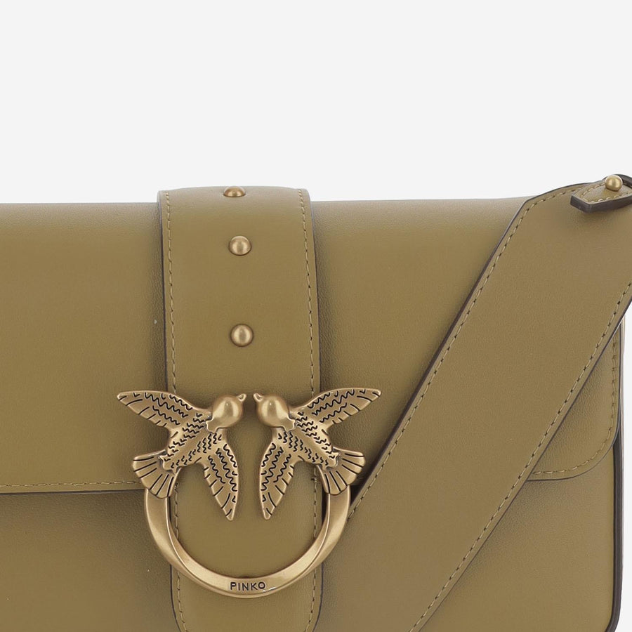 Shoulder Bag Love One Mini Pinecone Leather