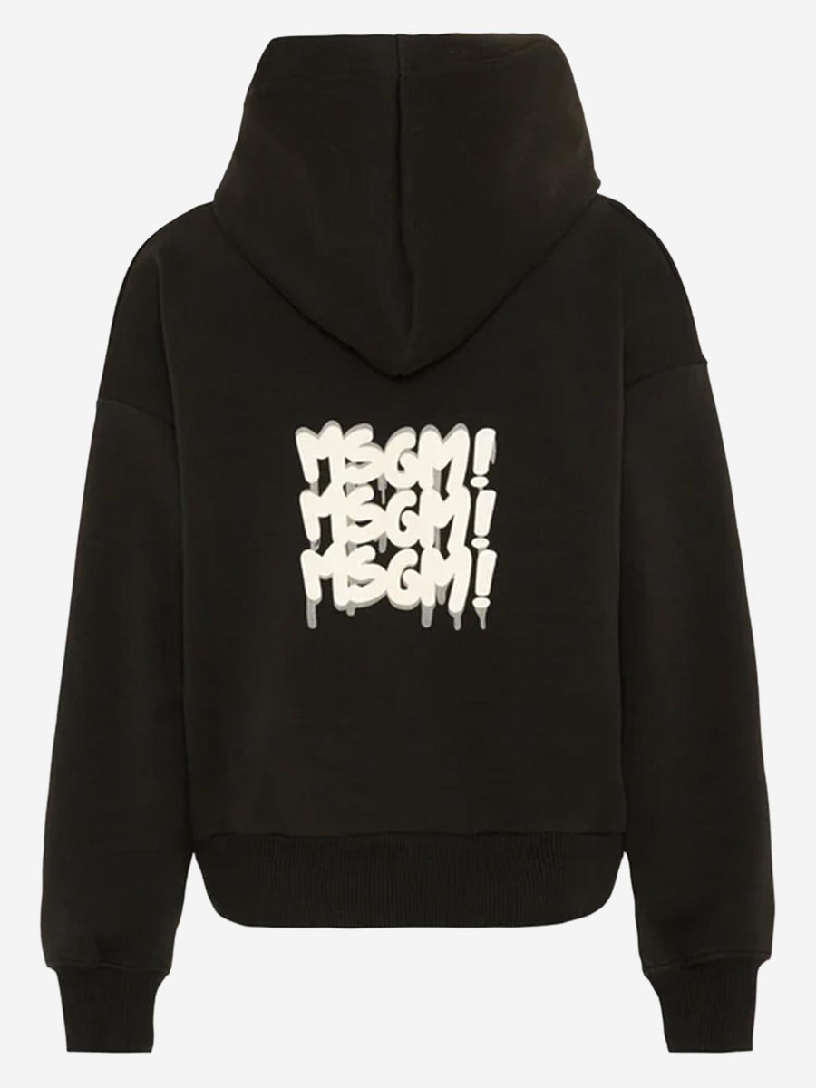 Hoodie Cotton Black Hoods & Sweatshirts