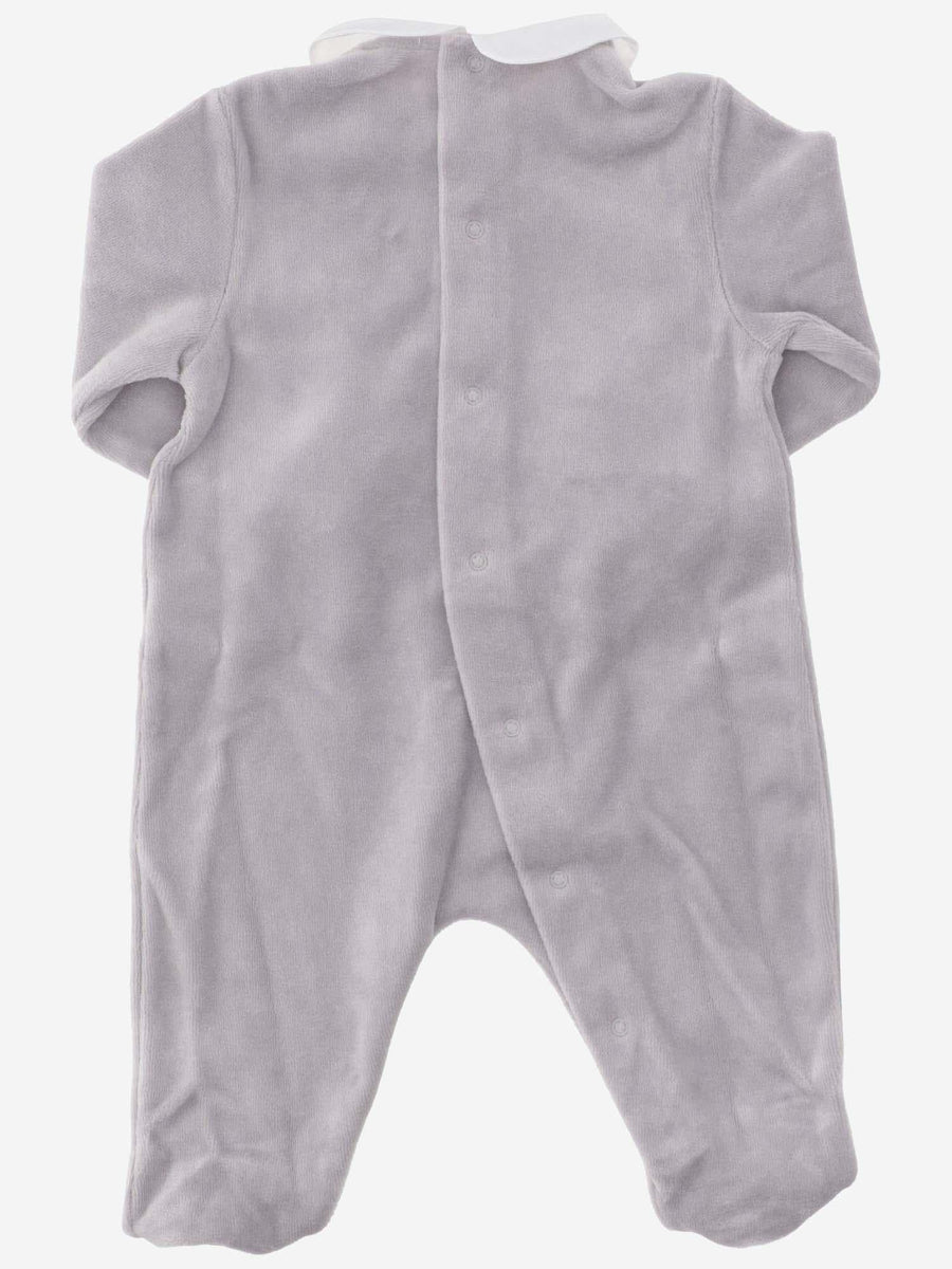 Romper Chenille Pearl Grey Main Fabric: Cotton Tracksuit Sets