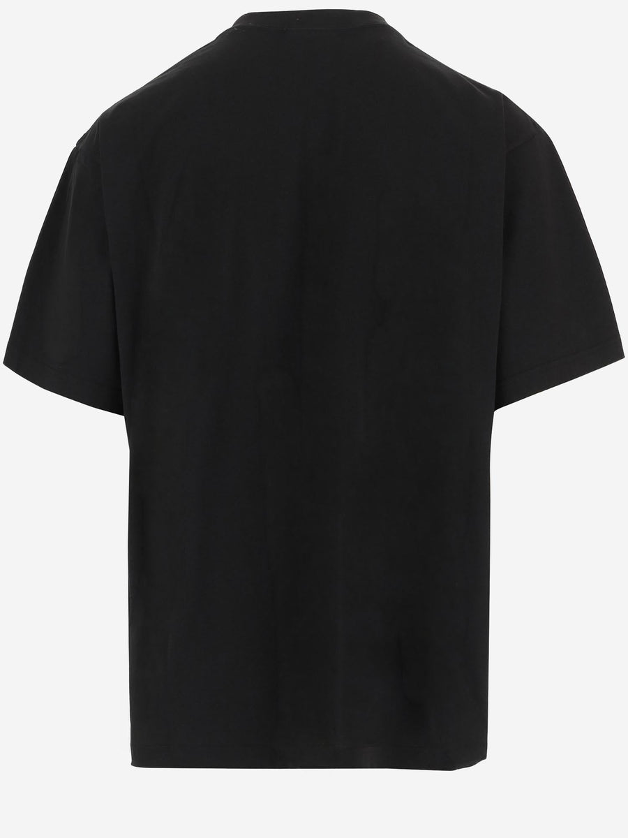 T-Shirt The Door Oversized Cotton Black T-shirts & Jerseys