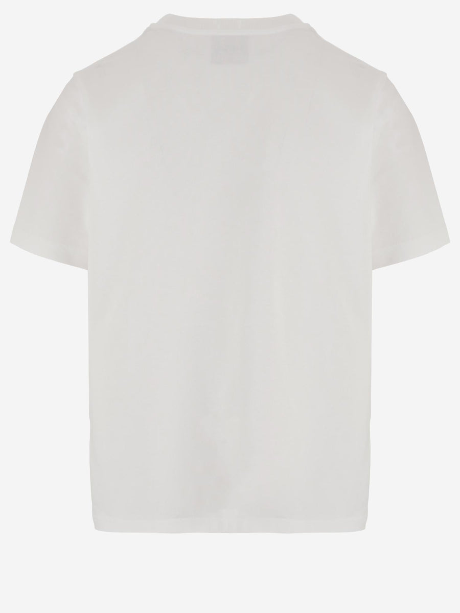Printed Cotton T-Shirt White Organic T-shirts