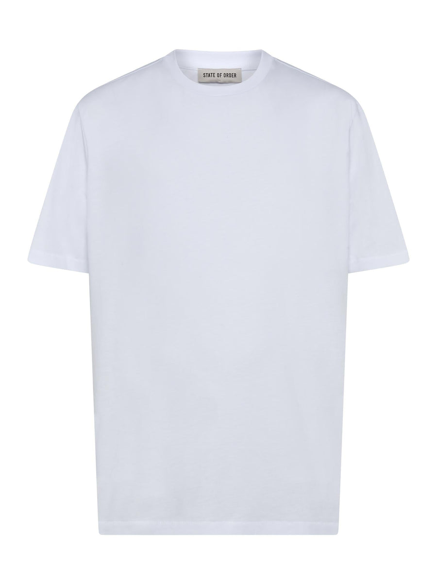 T-Shirt Crewneck White Cotton T-shirts