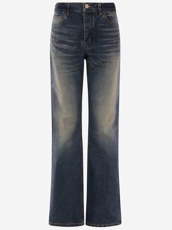 Cotton Denim Jeans Dark