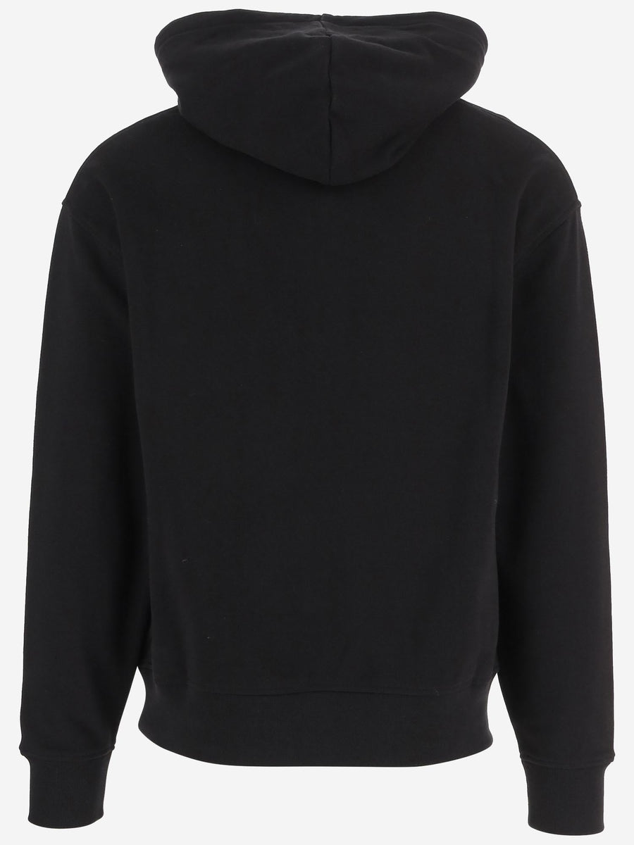 Cotton Hoodie Black Sweatshirts