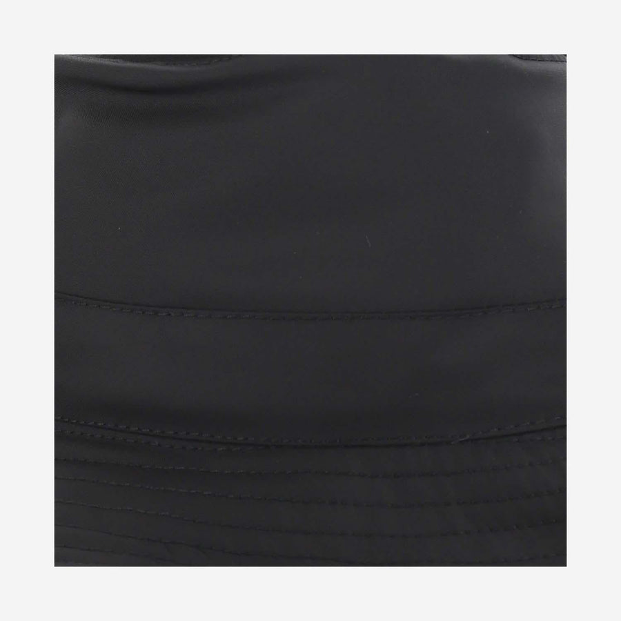 Nylon Bucket Hat Black Polyester