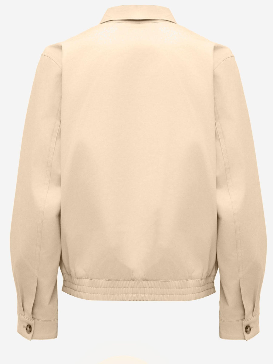 Jacket Stretch Cotton Beige