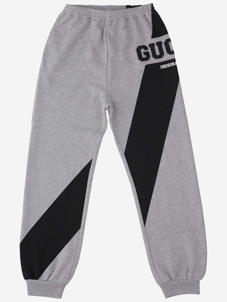 Joggers Cotton Grey Trousers