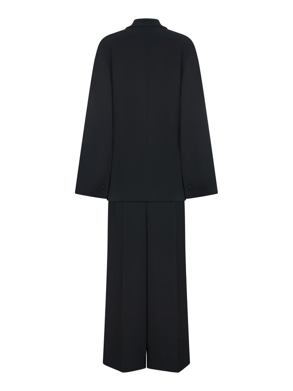 Suit Black Viscose Dress