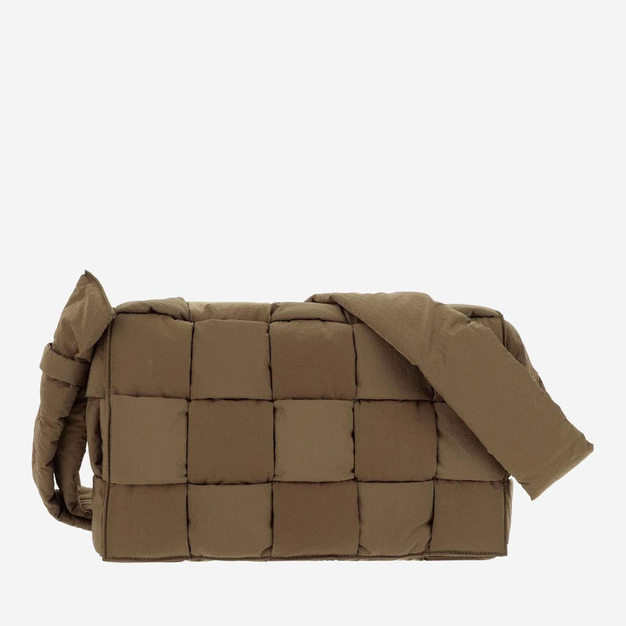 Maxi Padded Tech Cassette Bag Green Polyamide Messenger