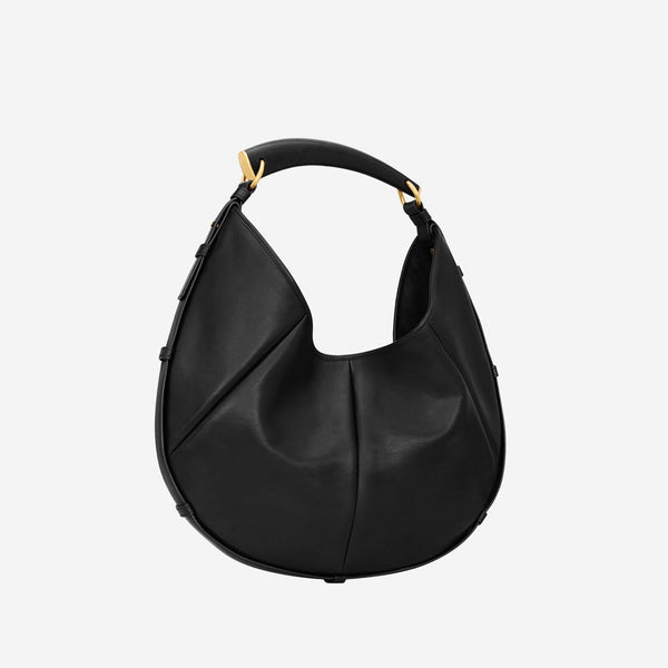 Leather Shoulder Bag Mombasa Black