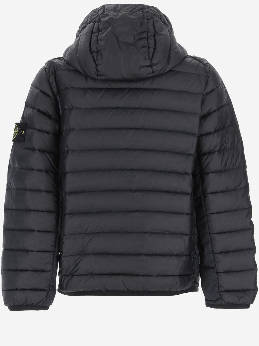 Down Jacket Padded Nylon Navy Polyamide