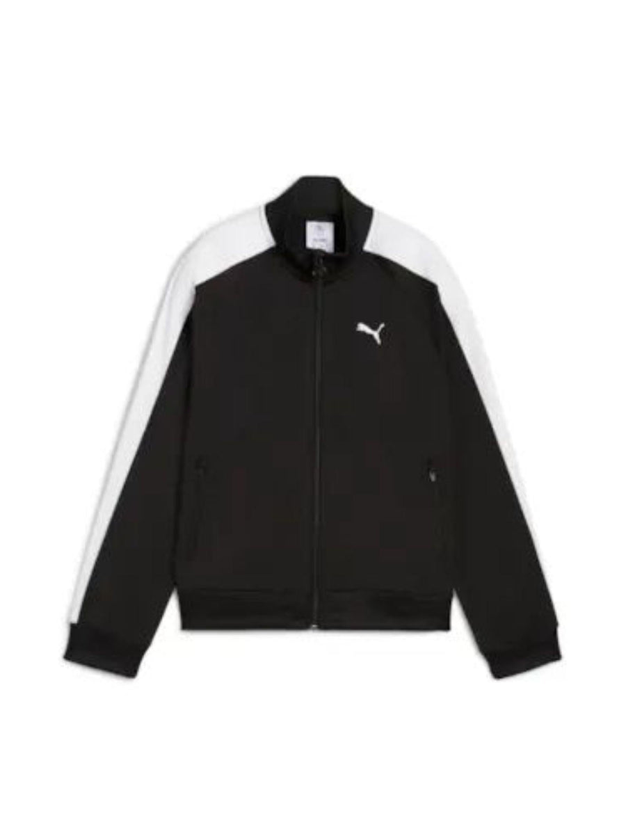 Kids Sweatshirt With Zip Closure Black Recycled Polyester Hoods & Sweatshirts