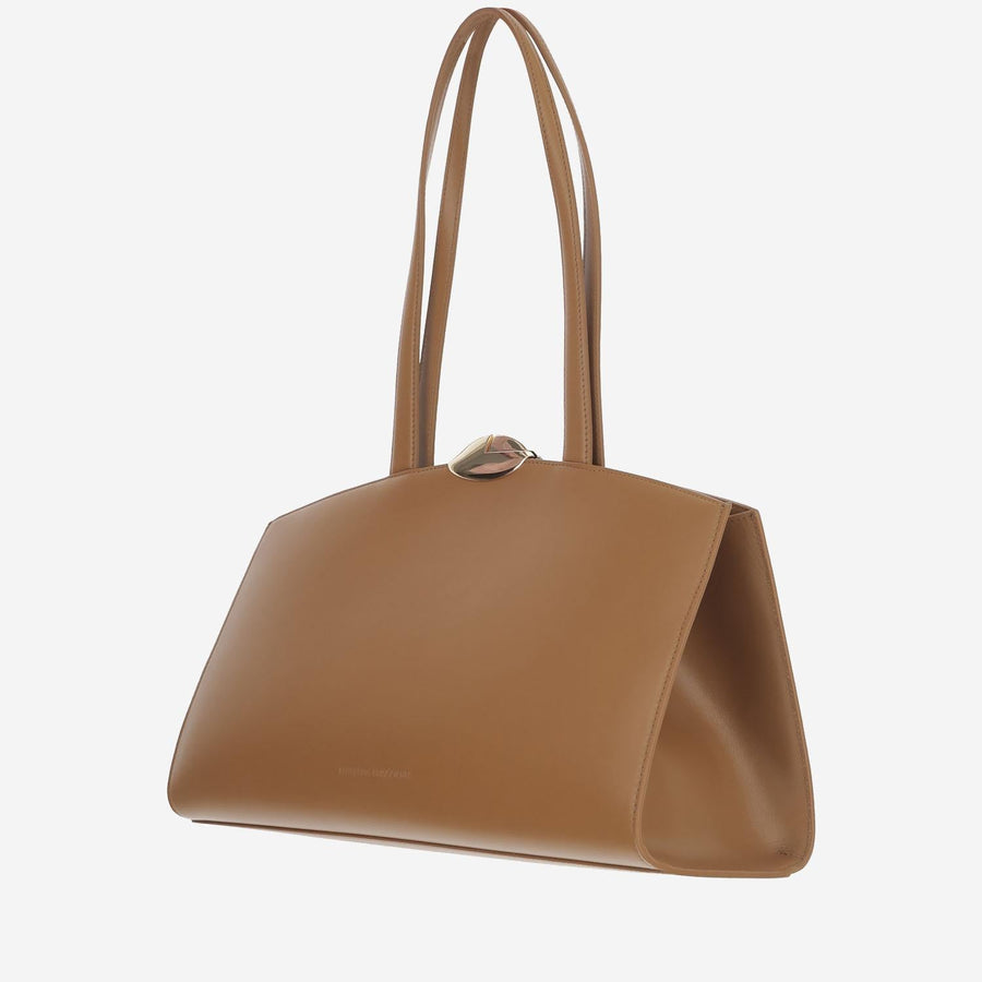 Serena Leather Bag Light Brown Shoulder