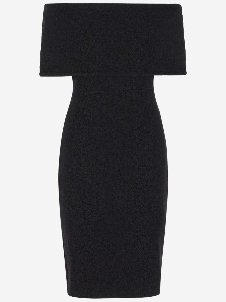 Dress Stretch Nylon, Black Polyamide