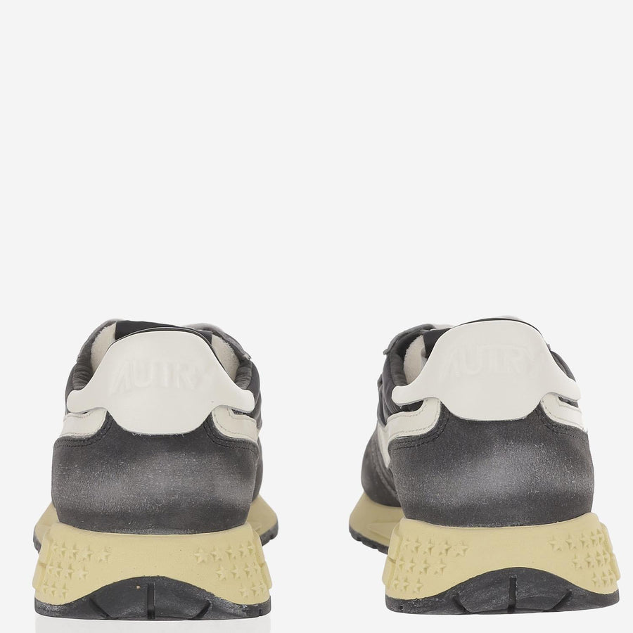 Sneakers Reelwind Black Leather Trainers