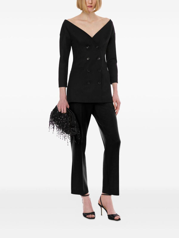 Blazer Black Virgin Wool Jacket