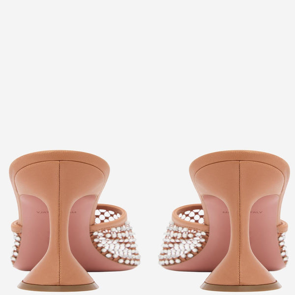 Sandals Lupita Crystal Nude