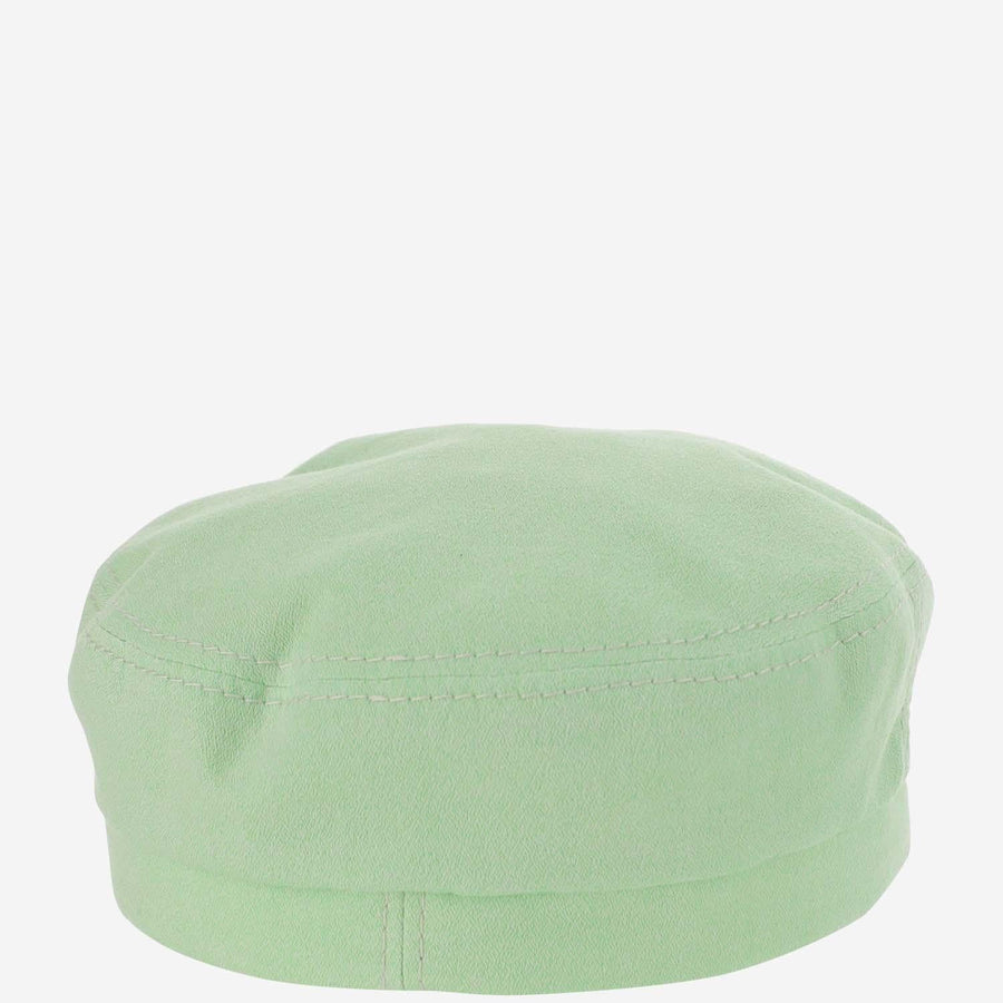 Hat Abby Reversible Cotton Felt Green