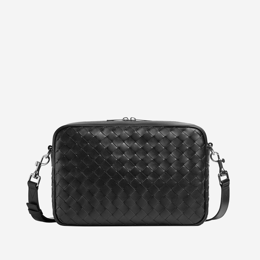 Crossbody Bag Black Calf Skin Handbags